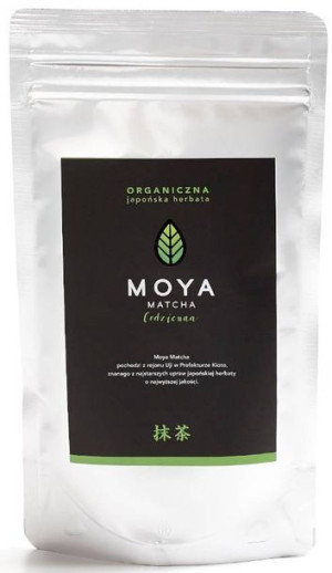 Matcha zielona herbata Codzienna To Go! 100 g - Moya Matcha