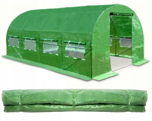 Tunel Ogrodowy Szklarnia Foliowy Folia 4x2,5m 9m2