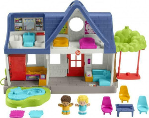 Fisher Price - Wesoły Domek Małego Odkrywcy - Little People - Hcj65