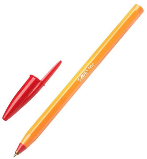 DŁUGOPIS BIC FINE ORANGE - Czerwony