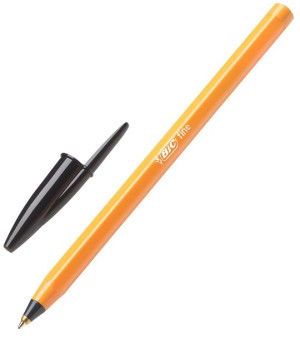 Długopis Bic Fine Orange - Czarny
