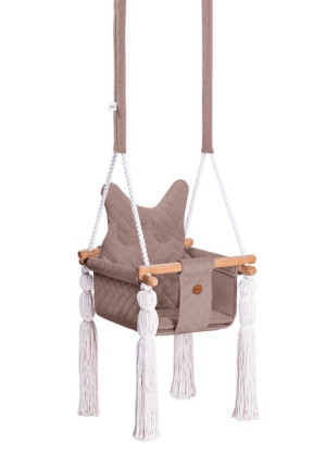 Jelej Hoohoo Beige Baby Swing