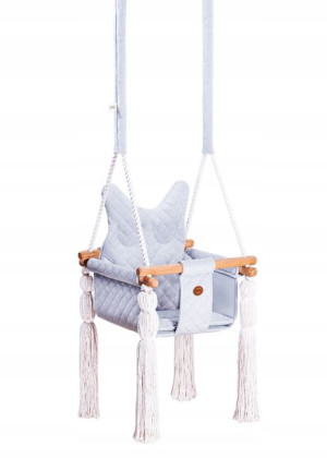 Jelej Hoohoo Gray Baby Swing
