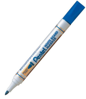 Marker Do Tablic Pentel Mw85 Okrągła Końcówka - Niebieski