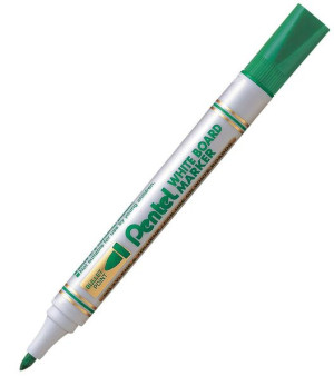 Marker Do Tablic Pentel Mw85 Okrągła Końcówka - Zielony