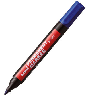 Marker Permanentny 320f Uni Mitsubishi Wsz. Kolory - Niebieski