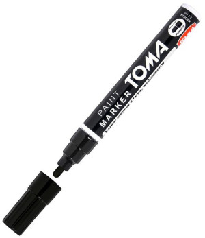 Marker Pisak Olejowy Uniwersalny Toma To-440 - Czarny