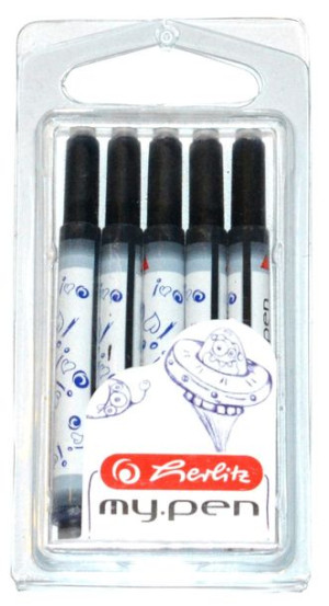 Naboje Do Pióra Atramentowe Herlitz My Pen My.pen Niebieskie