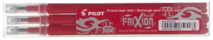 3 Wkłady Pilot Frixion 0,5 Do Cienkopisu 7 Kol - Czerwony