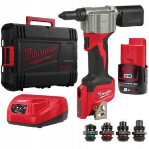 Nitownica aku. 12V 1x2Ah Milwaukee M12 BPRT-201X