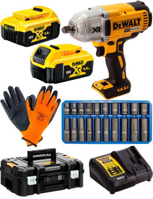 DeWalt DCF899P2 Klucz udar 950Nm 2x5Ah +20 nasadek