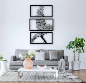 Obraz do salonu na ścianę ptak 3d 88x144cm tryptyk