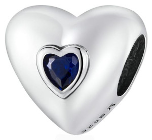 Charms Srebro -  Tajemnicze Serce