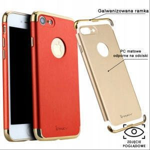 Etui Plecki Pokrowiec Apple Iphone 7 Czerwone