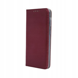 Pokrowiec Zamykany Z Klapka Iphone 13 Bordowy