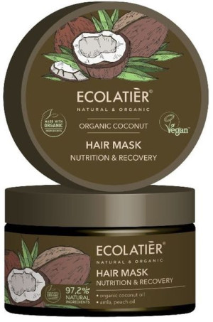 Ecolatier coconut maska do włosów odżywienie i odnowa