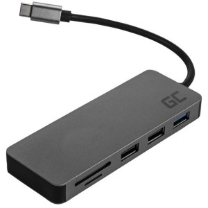 Green Cell - Stacja Hub Usb-c Hdmi 4k Dex Sd & Microsd Card Slot Usb 3.0