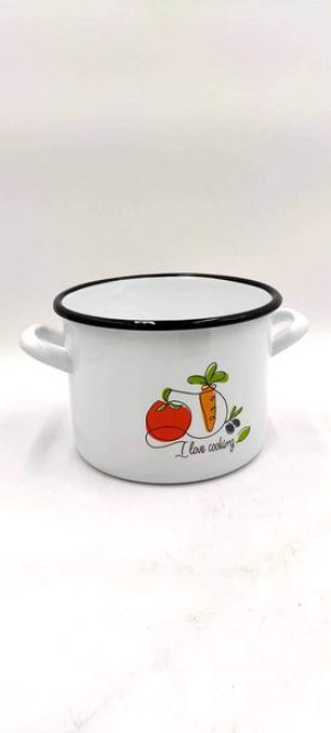 Garnek Em.wys.z Kalką 18cm/3,4l 1555 Wz14