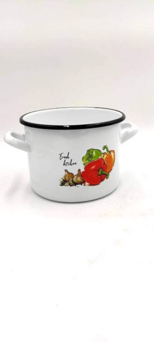 Garnek Emal.wysoki Z Kalką Primero 16cm/2,4l 26689 Wz3
