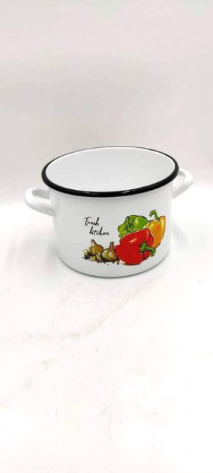 Garnek Emal.wysoki Z Kalką Primero 20cm/4,4l 26695 Wz3