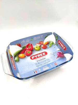 Py-409b-brytfanna Pr.39x25cm Optimum Pyrex Żaro