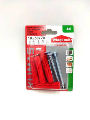 WKRĘT-MET łącznik uniwersalny z wkrętem Pz 10/50x70