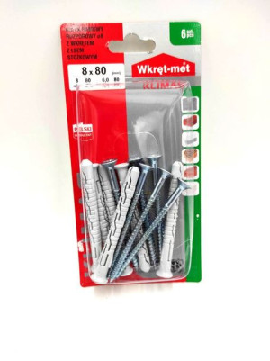 Wkręt-met Bli Koł.ram.przetyk. 8x80 Krzyż. Kod:bkps-08080(x9)