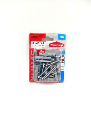 Wkręt-met Bli Kołka Rozp.trój.rozp. 8/4x45 Kod:bkr-084045(x10)