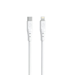 Dudao Kabel, Przewód Usb Typ C - Lightning 6a 65w Pd Biały (tgl3x)