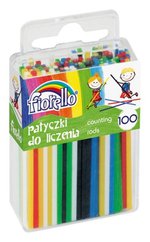 Patyczki Do Nauki Liczenia Fiorello 100 Szt Nauka I Zabawa Dla Dzieci