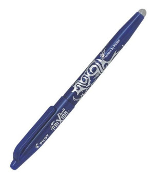 Pilot Frixion Pióro Ścieralne Usuwalne Wymazywalne 0,7 - Niebieski