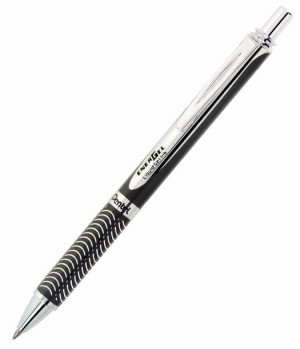 Pióro Kulkowe W Aluminiowej Obudowie 0,7mm Pentel Sterling Bl407 - Czarny