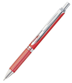 Pióro Kulkowe W Aluminiowej Obudowie 0,7mm Pentel Sterling Bl407 - Czerwony