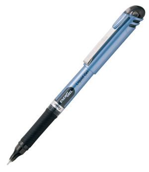 Cienkopis Kulkowy Z Płynnym Tuszem Energel 0,5mm Pentel Bln15 - Czarny