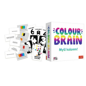 Trefl - Gra Familijna - Myśl Kolorem! - Colour Brain - 01668