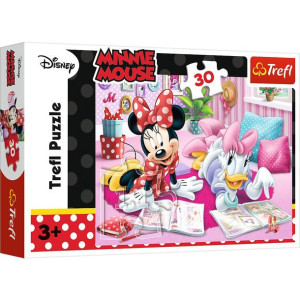 Trefl - Najlepsze Przyjaciółki - Puzzle 30 - Disney - Minnie - 18217
