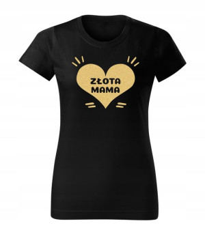 Koszulka prezent Dzień Matki Złota Mama v2 r.3XL