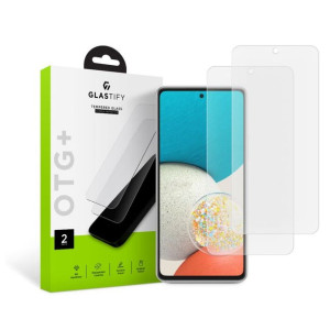 Szkło hartowane GLASTIFY OTG+ 2-PACK SAMSUNG A53 5G bezbarwny