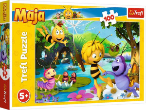Trefl - Puzzle 100 - Pszczółka Maja I Przyjaciele - 16361