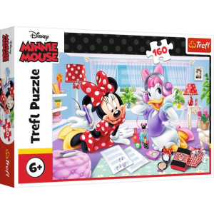 Trefl - Puzzle 160 - Dzień Z Przyjaciółką - Minnie Mouse - 15373