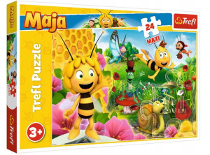 Trefl - Puzzle Maxi 24 - W Świecie Pszczółki Mai - 14297