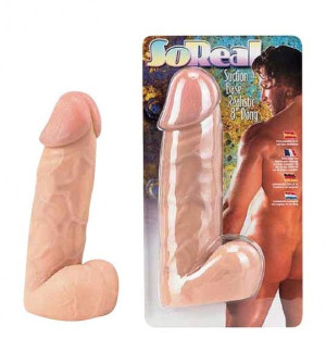 So Real Dong Dildo z jądrami 20,3 cm