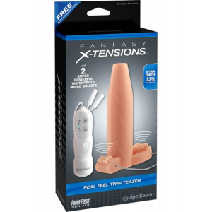 Fantasy X-tensions Wibrująca nakładka na penis