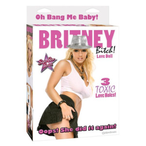BRITNEY BITCH! Dmuchana lalka erotyczna