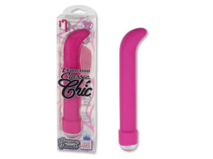 CLASSIC CHIC Różowy wibrator Punktu G 16 cm
