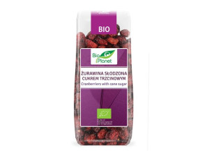 BIO Żurawina słodz. sok. jabłkowym 100g BIO PLANET