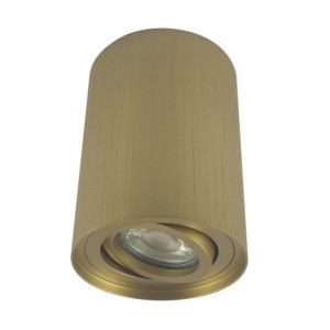 Oprawa natynkowa halogenowa tuba LED złota 115MM