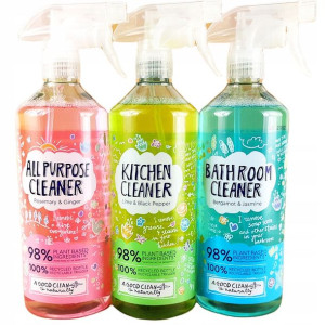 Zestaw do sprzątania Mix Spray 3x 750ml ZAPACHOWY