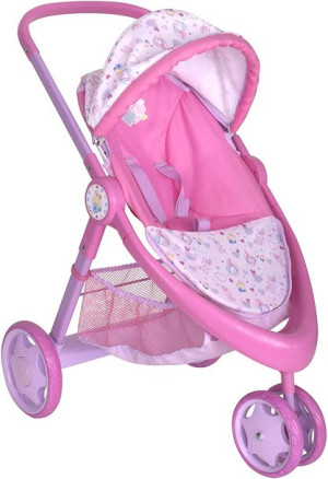 Baby Born - Wózek Spacerowy - 3-kołowy - Zapf Creation - 1423575