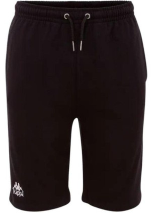 Spodenki męskie Kappa Topen Slim Fit czarne 705423 19-4006